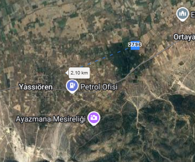 ISPARTA SENİRKENT YASSIÖREN MAH. 1.099M² TARLA SATILIKTIR - ISPARTA SENİRKENT fotoğraf 2